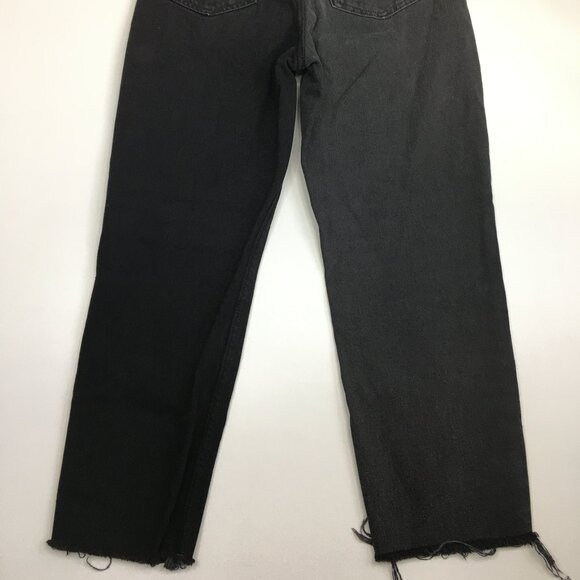 BDG Urban Outfitters 5 Pocket Black Gray 2 Tone PAX Straight Leg Jeans - Picture 13 of 13